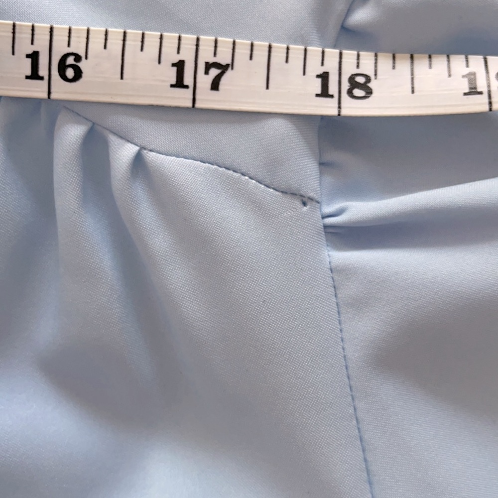 Vintage Light Blue Blouse - Picture 6 of 6
